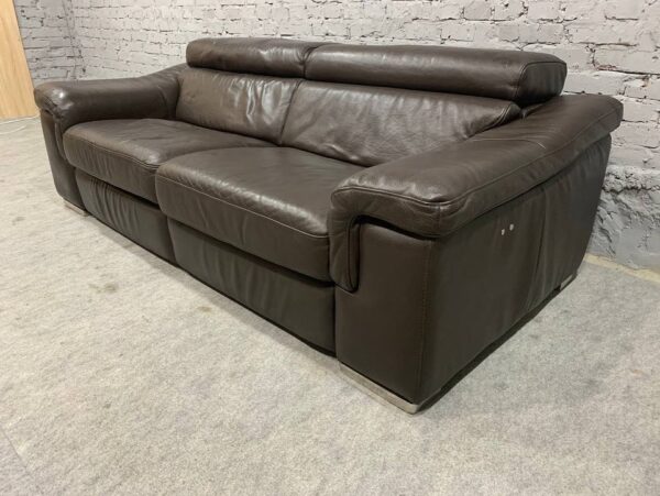 Кожаный диван ( электро реклайнер)