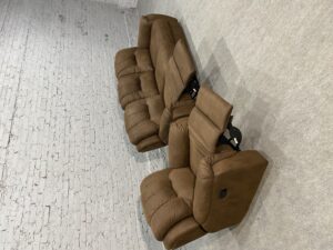 Велюровий диван + крісло ( реклайнер)