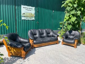 Шкіряний набір з Німеччини🇩🇪( розкл)