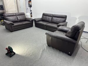 Шкіряний набір ( vito🇮🇹)реклайнер електро