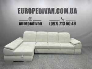 Тканевий кутовий диван ( розкл)